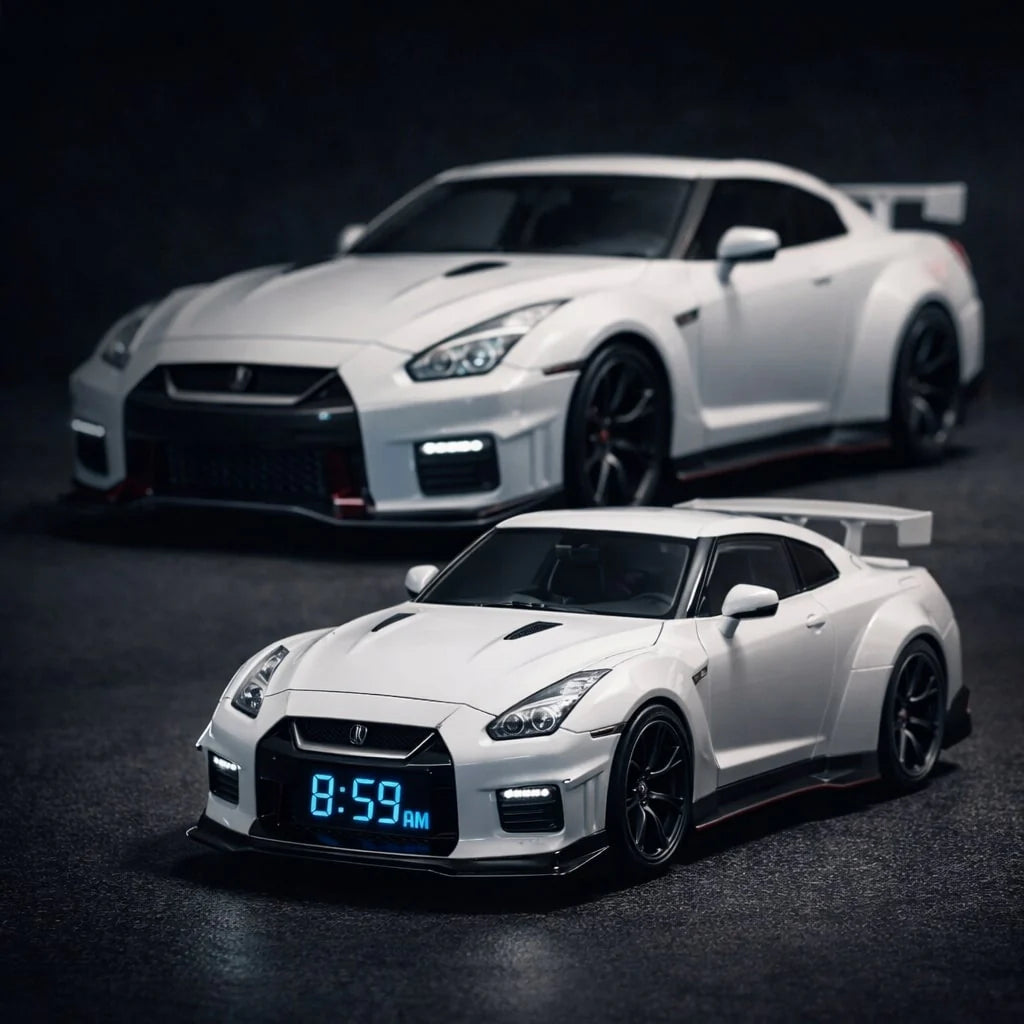 Hypercar Alarm Clock - Realistic Engine & Light Effects