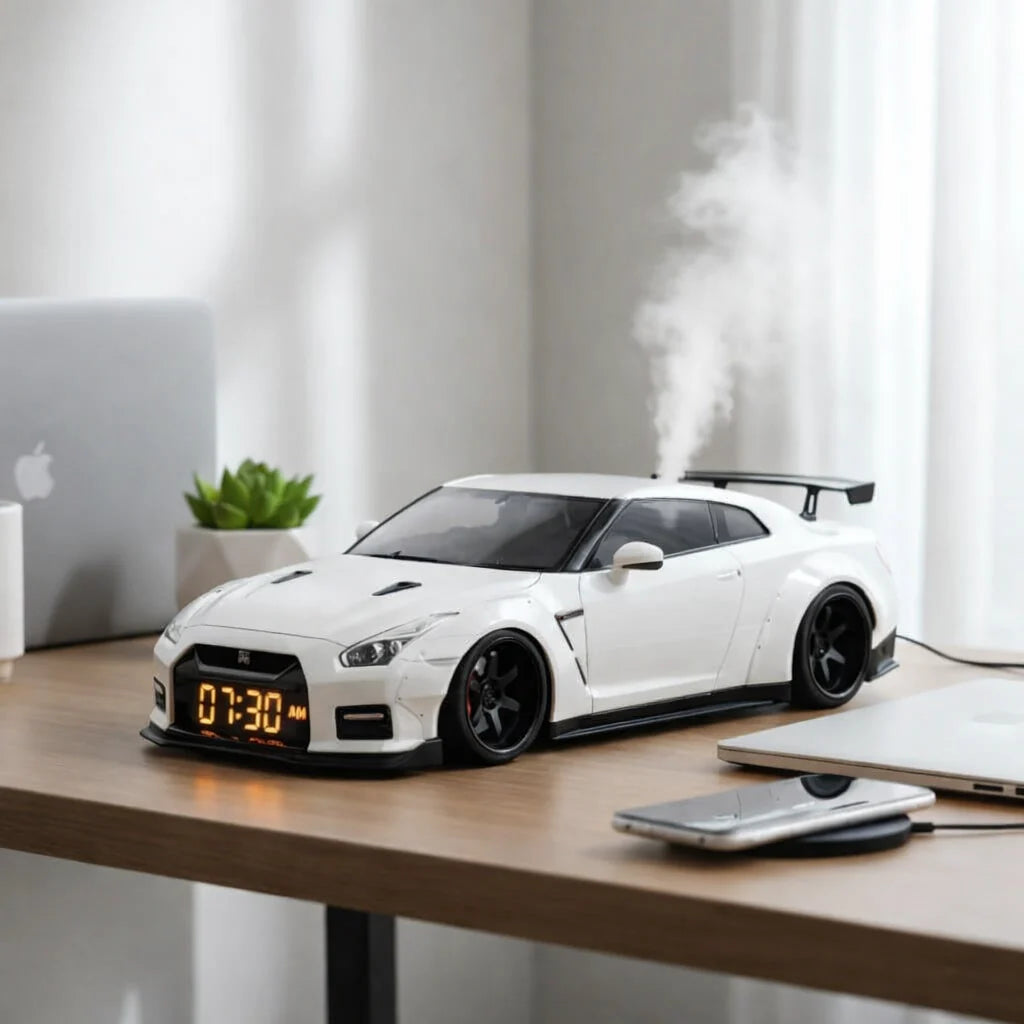 Hypercar Alarm Clock - Realistic Engine & Light Effects