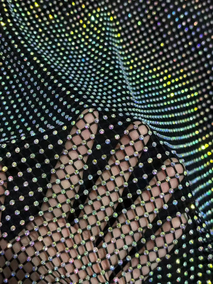 Renyla™ Crystal-Mesh Hoodie