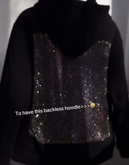 Renyla™ Crystal-Mesh Hoodie